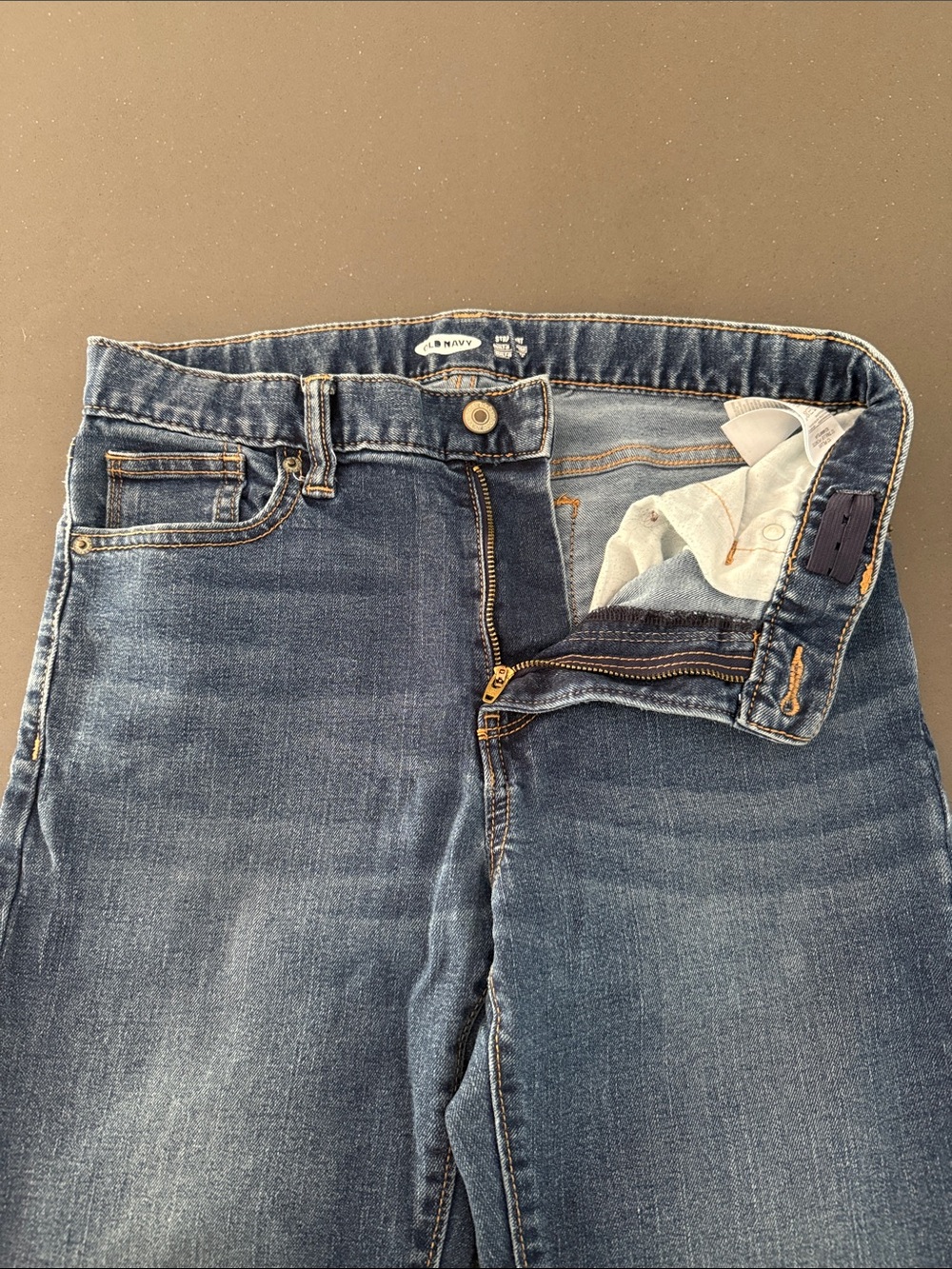 Old Navy Kids Dark Blue Jeans - straight leg